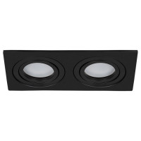 Arte Lamp TARF, Светильник потолочный, цвет арматуры - черный, 2x50W GU10, A2168PL-2BK