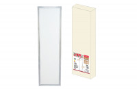 Ультратонкая светодиодная панель серии СВО 295 х1195, 36Вт, 3000К,  хром, Народная (без драйвера), SQ0329-0216