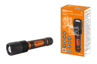 Фонарь «Титан 1» 20 Вт 1 светодиод CREE 2000 лм, 2х18650 3.7 В 2200 мА*ч, IPX7, ЗУ, TDM Electric, SQ0350-0060