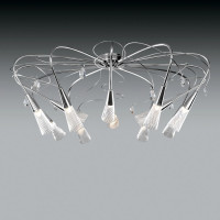 Lightstar 711127 (SX1105/12)  Люстра AEREO 12х25W G9 BLACK (в комплекте)