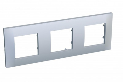 ALB45657 - РАМКА БЕЛАЯ Х3 ГОР (71ММ), Schneider Electric