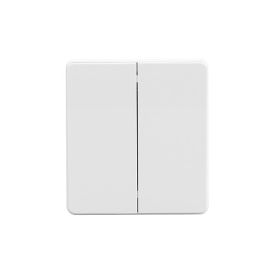 Выключатель ROUND 2 кл проходной (переключатель) 10А с/у перламутр KRANZ, KR-78-0709-1