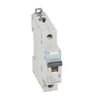 Legrand Автоматический выключатель DX? 6000 - 10 кА - тип характеристики C - 1П - 230/400 В~ - 1 А - 1 модуль, 407662