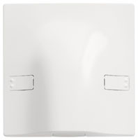 Vimar Модуль для вывода кабеля с зажимами белый, 14047