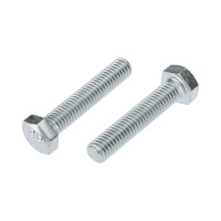 Болт шестигранный DIN 933, 8,0х40мм, короб (20 шт/уп) KRANZ, KR-01-3512-028