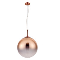 Arte Lamp JUPITER copper, Подвес, цвет арматуры - КРАСНАЯ БРОНЗА, цвет плафона/декора - КРАСНАЯ БРОНЗА, ПРОЗРАЧНЫЙ, 1х60W E27, A7964SP-1RB