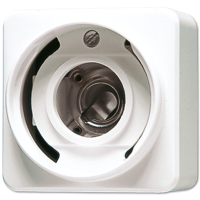 Патрон для лампочки (без колпачка), резьба Е 10; белый, 637-10AWW Патрон для лампочки (без колпачка), резьба Е 10; белый, 637-10AWW