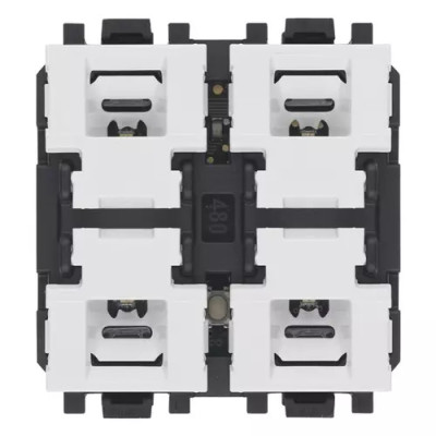 Vimar Механизм с 4 кнопками 1P NO 24V 2M, 30406