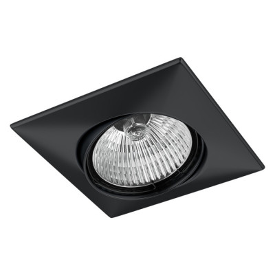 Lightstar 011037 Светильник LEGA QUA ADJ MR16/HP16 ЧЕРНЫЙ (в комплекте)