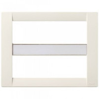 Vimar Накладка для 12 (6+6) модулей пластик белый IDEA, 16748.04