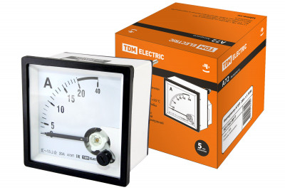 Амперметр А72П  20А-1.5 TDM Electric, SQ1102-0077