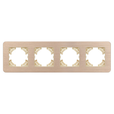 049733 - Рамка алюминиевая FRM-AKIRY-AL-4-GD (Arlight, -)