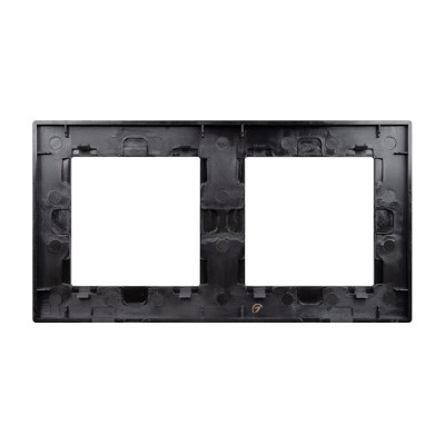 043855 - Рамка алюминиевая FRM-PRESTO-ALS-2-BK (Arlight, -)