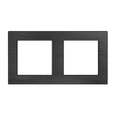 043855 - Рамка алюминиевая FRM-PRESTO-ALS-2-BK (Arlight, -)