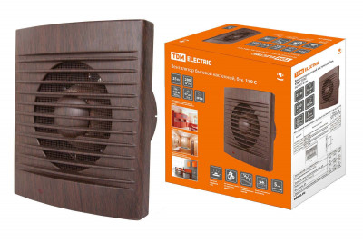 Вентилятор бытовой настенный, 150 С "ЭКО" (бук) TDM Electric, SQ1807-0106