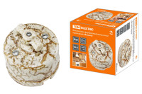 Выключатель фарфоровый поворотный с ручкой (бантик) 10А мраморный «Болонь» TDM Electric, SQ1820-0003 Выключатель фарфоровый поворотный с ручкой (бантик) 10А мраморный «Болонь» TDM Electric, SQ1820-0003