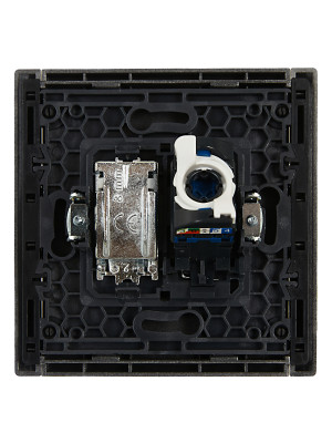 FORTE&PIANO Роз. двойная TV+RJ45 кат.6 FP537 ст. IEK, FP-AK20-2-K46