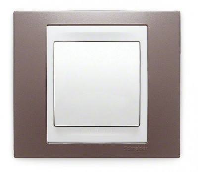 Schneider Electric Schneider Electric Выключатель 1-клавишный,  серия UNICA