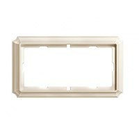 Antique Рамка 2-ная без перегородки, беж.