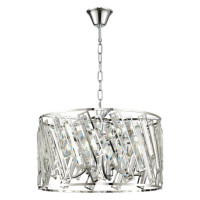 ST LUCE SL1103.113.08 Светильник подвесной ST-Luce Хром/Прозрачный,Хром E14 8*60W