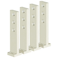 Legrand Комплект из 3 клемм для подключения сзади - для DPX/DPX-IS 1600 - длинная - 3П - установка сверху или снизу, 026381