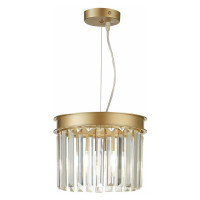 ST LUCE SL1624.203.01 Светильник подвесной ST-Luce шампань/прозрачный E14 1*40W