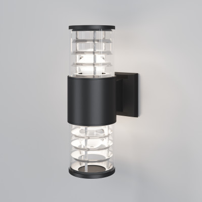 Maytoni Outdoor Bronx Черный Бра 2xE27 60W, O576WL-02B