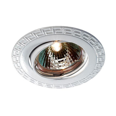 Novotech 369620 SPOT NT12 305 белый Встраиваемый ПВ светильник IP20 GX5.3 50W 12V COIL