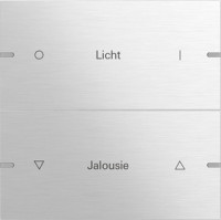 503217 Gira Клавиша 2-ная  для сенс.  выкл.Gira 4 KNX, ГРАВИРОВКА