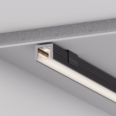 Профиль SL-MINI-8-H6-2000 ANOD BLACK (Arlight, Алюминий), 030522