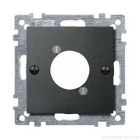 SM Накладка для разъёма XLR, антрац. SM Накладка для разъёма XLR, антрац.