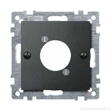 SM Накладка для разъёма XLR, антрац.