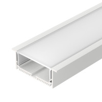 Профиль с экраном SL-LINIA88-F-2500 WHITE+OPAL (Arlight, Алюминий), 021373