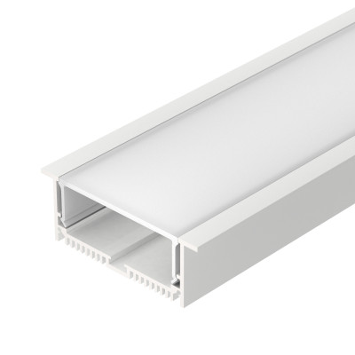 Профиль с экраном SL-LINIA88-F-2500 WHITE+OPAL (Arlight, Алюминий), 021373