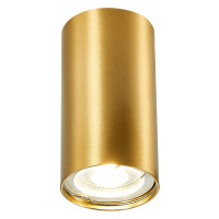 ST LUCE ST110.207.01 Светильник потолочный Золотистый GU10 1*50W  IP20 D54xH100 220V Без ламп