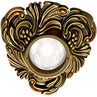 FD1009RPBCL Fede Светильник Chianti CRYSTAL DELUXE, Bright Patina