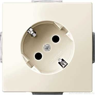 МЕХ-М РОЗЕТКИ SСHUKO 45° БЕЖЕВЫЙ