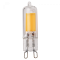 Jazzway PLED-G9 COB 3w 240Lm 3000K 220В (стекло d13.6*50мм), 5015326