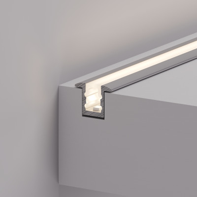 Профиль ARH-MICRO-F-W4-2000 ANOD (Arlight, Алюминий), 036400