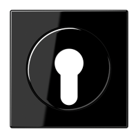 Крышка к выключателю для замочного механизма; чёрная, LS928SW