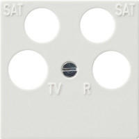 025940 Gira Панель 50*50 мм для 4 канальной антенной розетки 400/EAS/DC (Ankaro)