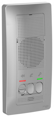 BLNDA000013 - BLANCA ПЕРЕГОВОРНОЕ УСТРОЙСТВО (ДОМОФОН), настен.монтаж, 4,5В, АЛЮМИНИЙ, Systeme Electric