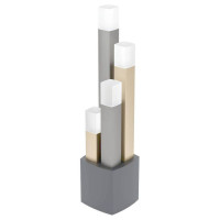 39907 Настольная лампа ESTANTERIOS, LED 4x3,7W, 1440lm, H425, основание: B100, T90, алюминий, сталь,