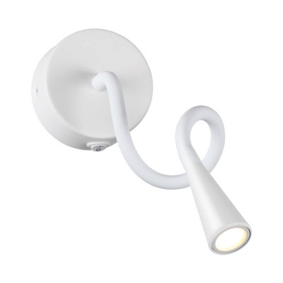 4255/3WL HIGHTECH ODL21 271 белый/металл Настен.светильник выкл на базе IP20 LED 3W 270Лм 3000K ODDS
