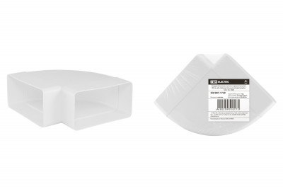 Соединительное колено горизонтальное 90 гр. для прямоугольных воздуховодов, 55х110, TDM Electric, SQ1807-1729