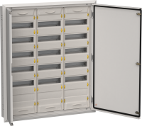 TITAN 5 Корпус мет. ЩРв-216 (3х72) 1005х885х130 IP31 сер IEK, TI5-50-V-3X072-31-7035