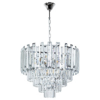 Arte Lamp ELLIE, Светильник подвесной, цвет арматуры - хром, цвет плафона/декора - хром, 8x40W E14, A1027SP-8CC