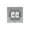 DKC KANT Компьютерная розетка RJ-45 без шторки, кат.5е двойная, белая магнолия, 7000664