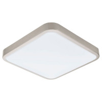 96231 Светодиод. настенно-потол. светильник MANILVA 1, 16W(LED), 290х290, IP44, сталь, никель мат.//п