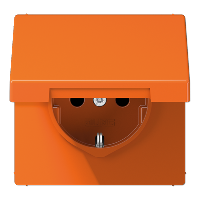 SCHUKO розетка с крышкой, LS1520BFKLO